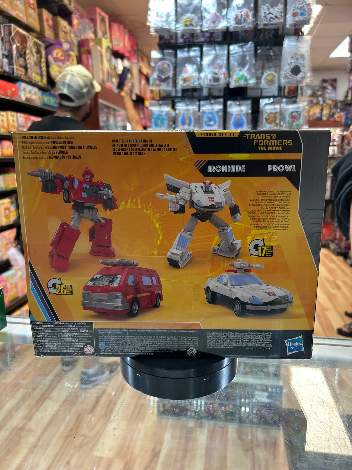 Ironhide & Prowl (Buzzworthy Bumblebee, Hasbro) **SEALED** product image 4, provided for visual reference and product detail