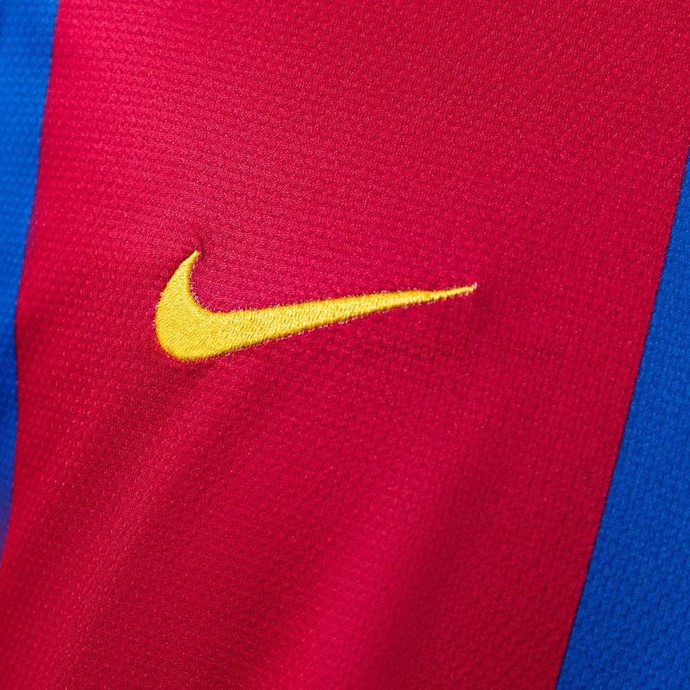 Barcelona Jersey 2007/08 Home Retro Football Kit product image 4