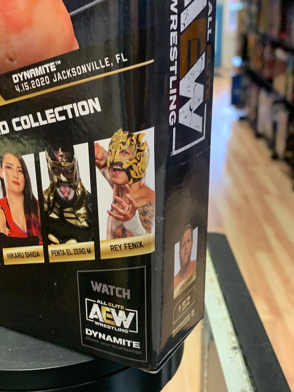 Jake Hager Series 6 Chase 1 of 3000(Jazwares, AEW All Elite Wrestling) product image 9, provided for visual reference and