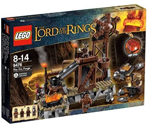 9476 The Lord of the Rings The Orc Forge (Retired) (Certified Complete) product image 1, provided for visual reference and