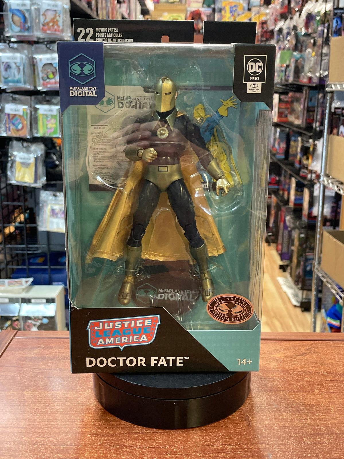 Doctor Fate The Silver Age (McFarlane Toys, DC Direct) SEALED product image 1, provided for visual reference and product