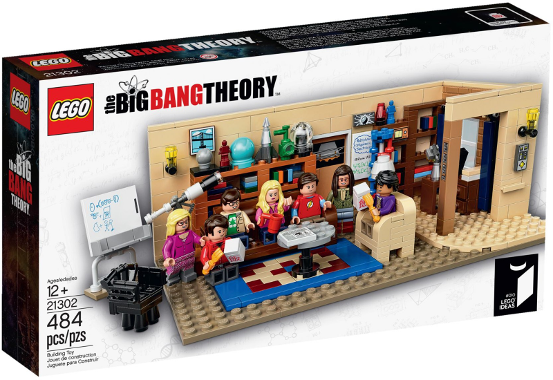 21302 The Big Bang Theory Ideas (Retired) (Certified Complete) product image 1, provided for visual reference and product