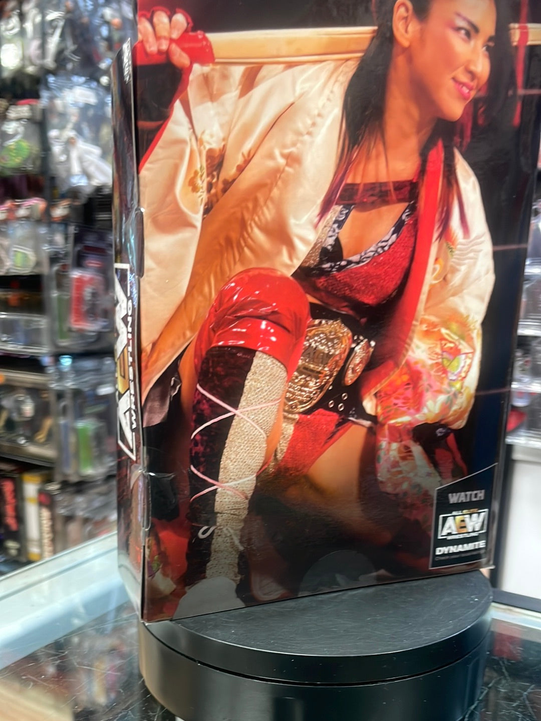 Shida Chase 1 of 3000 (Jazwares, AEW All Elite Wrestling) product image 9, provided for visual reference and product detail