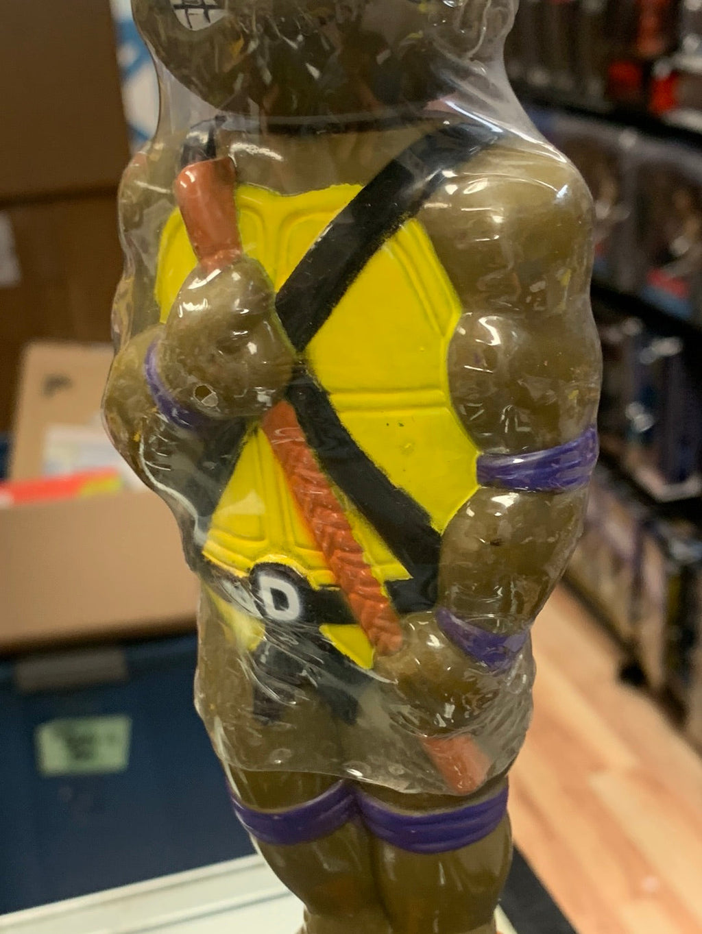 Donatello Bubble Bath (Vintage TMNT Ninja Turtles, Mirage) Sealed product image 3, provided for visual reference and product