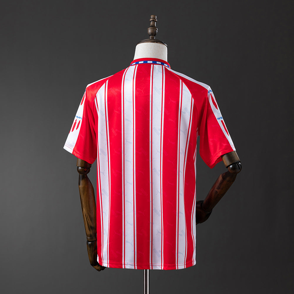 Atletico Madrid Jersey 1994-95 Home Retro Football Kit product image 2