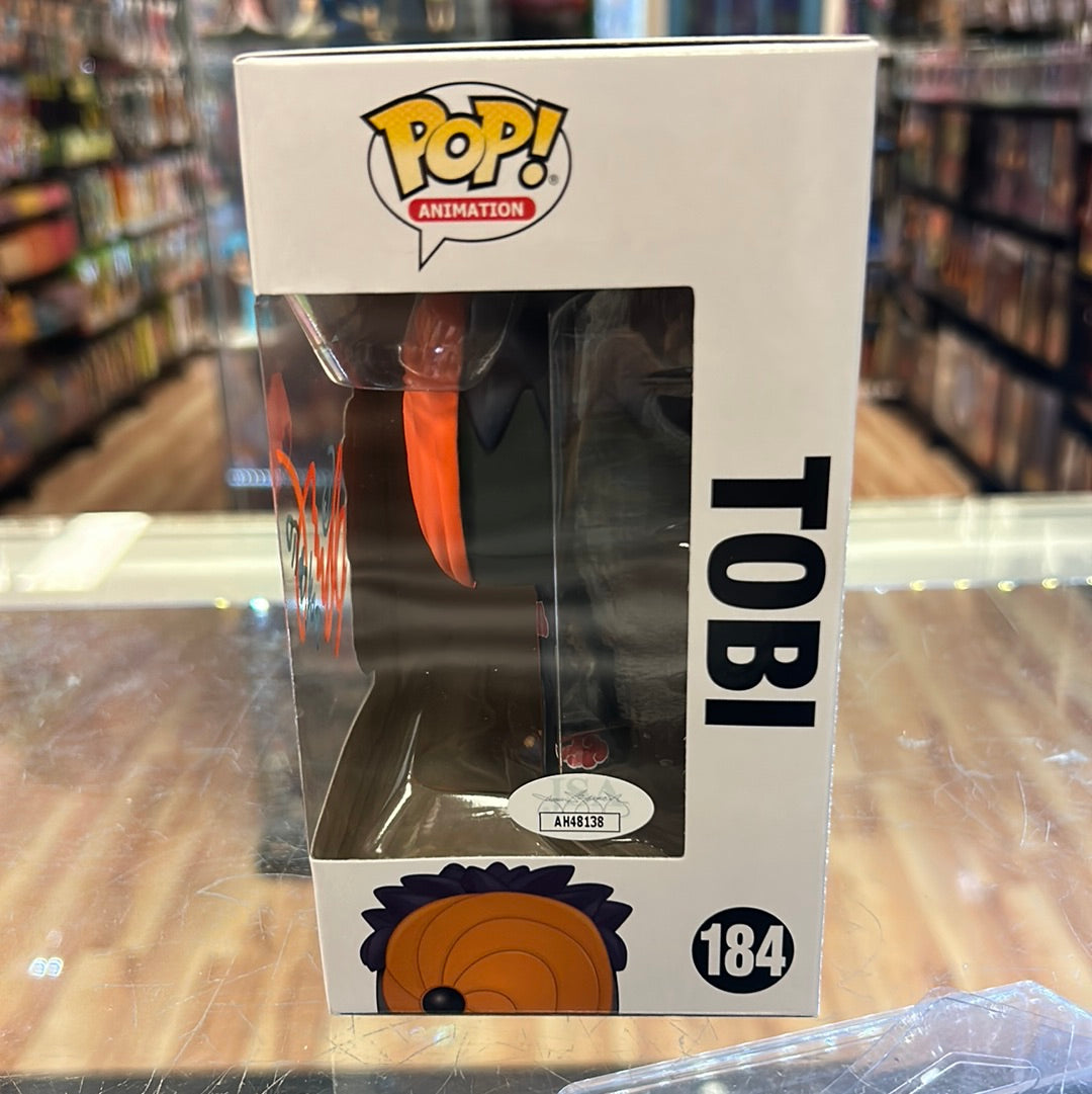 Tobi signed by Michael Yurchak (Funko, Naruto) *JSA* product image 3, provided for visual reference and product detail review