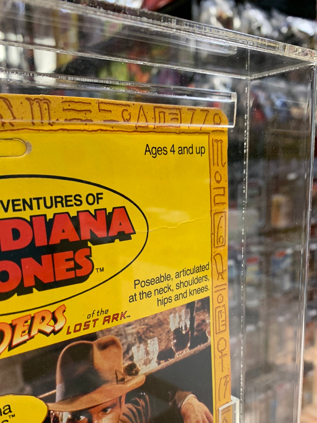 Indiana Jones 4 Back (Indiana Jones ROTA Vintage Kenner) CAS GRADE 75 product image 10, provided for visual reference and