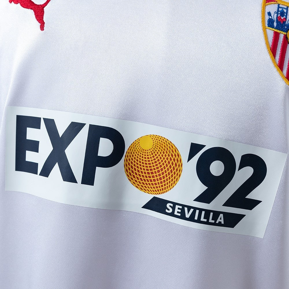 Sevilla Jersey 1987-90 Home Retro Football Kit product image 6