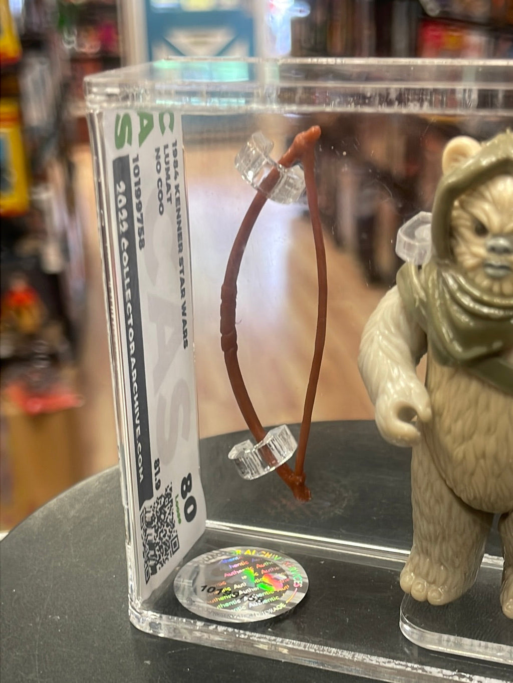 Lumat 1984 No COO (Vintage Star Wars, Kenner) CAS Graded 80 product image 3, provided for visual reference and product