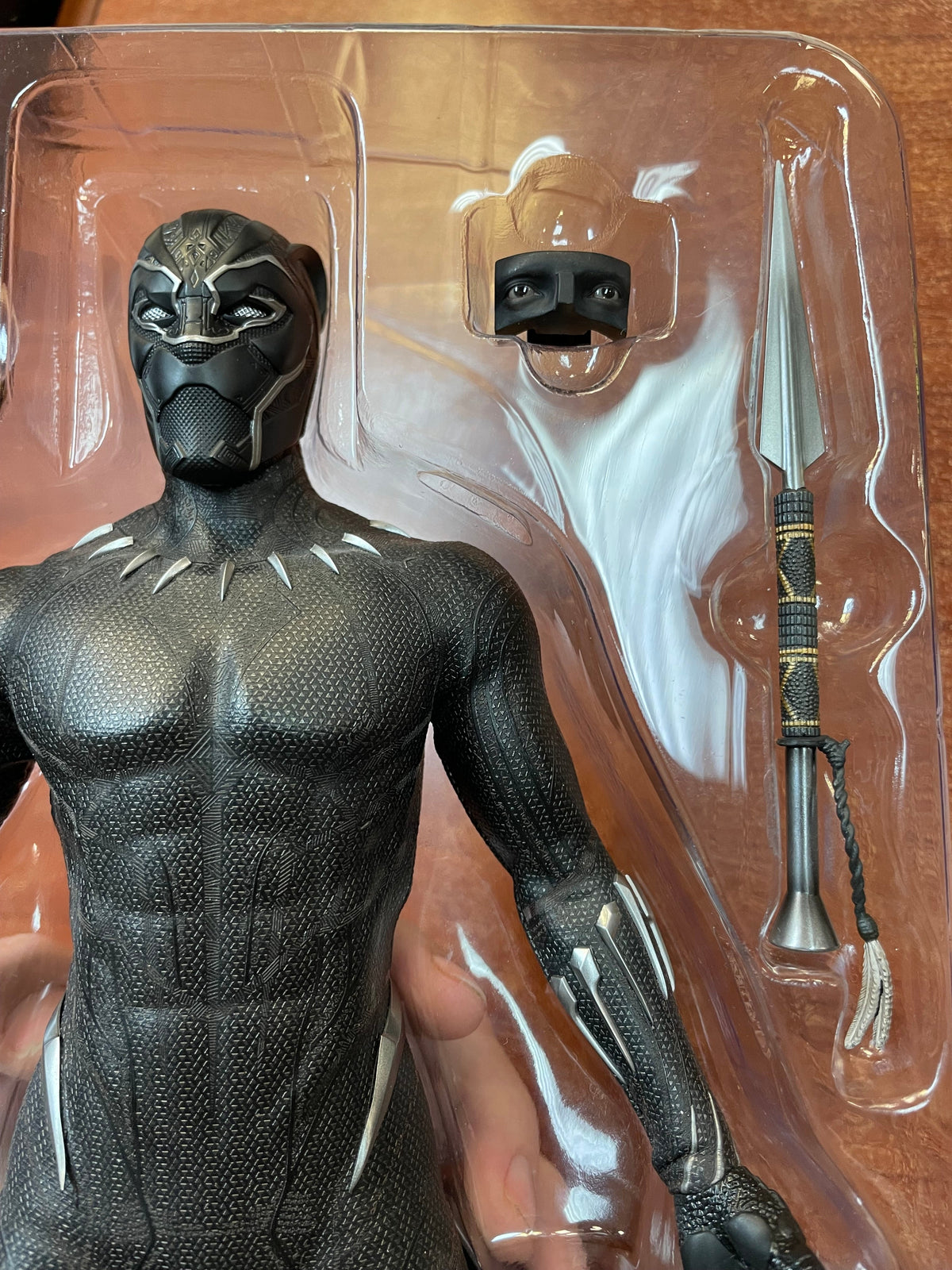 Black Panther MMS470 1/6 Scale (Marvel Black Panther, Hot Toys) INCOMPLETE product image 18, provided for visual reference