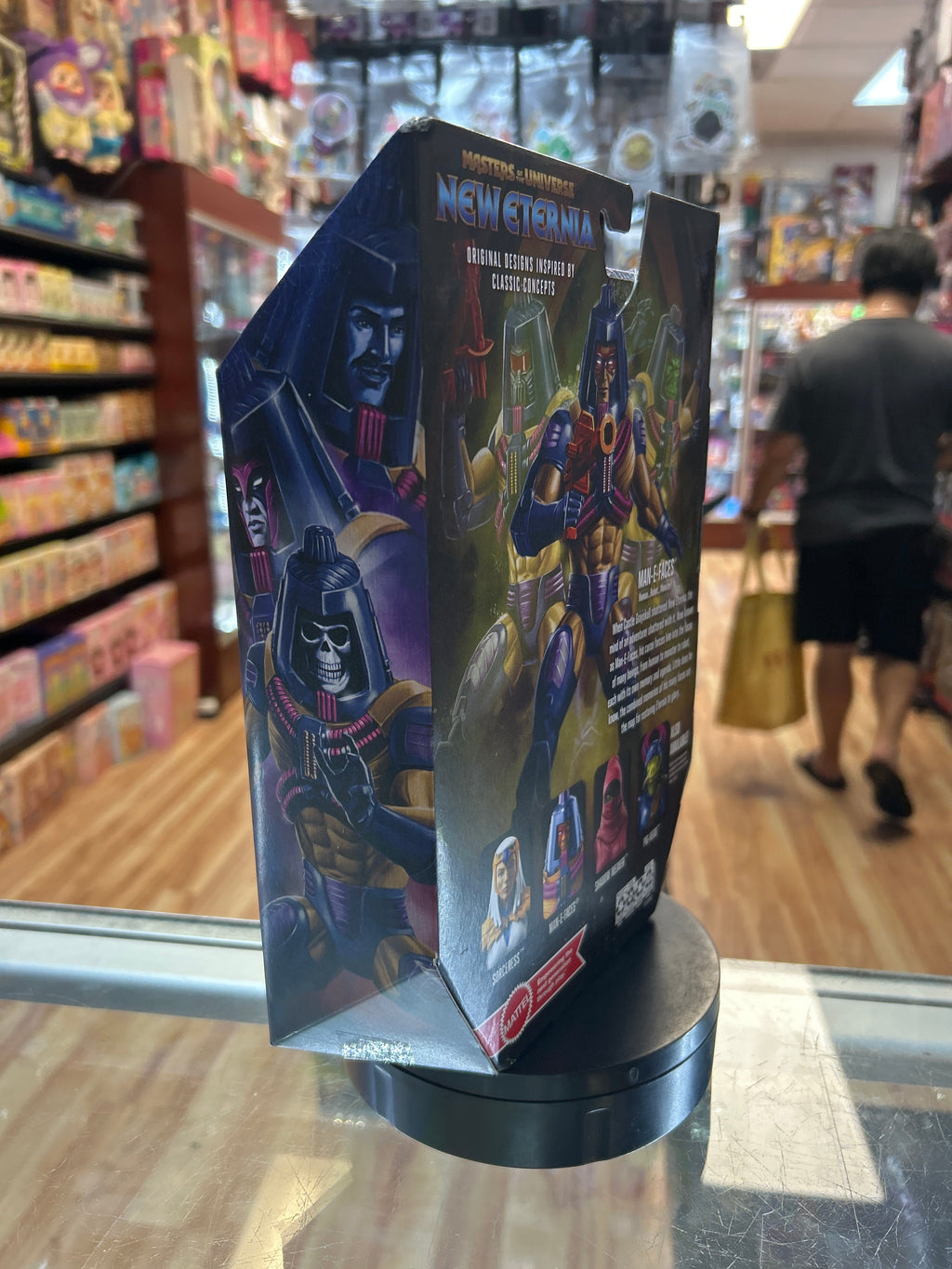 Man-E-Faces (MOTU New Eternia, Mattel) **SEALED** product image 5, provided for visual reference and product detail review
