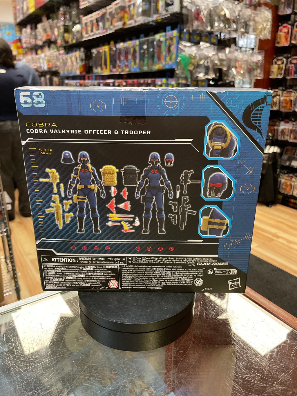 Cobra Valkyries (Classified GI-JOE, Habro) **SEALED** product image 2, provided for visual reference and product detail