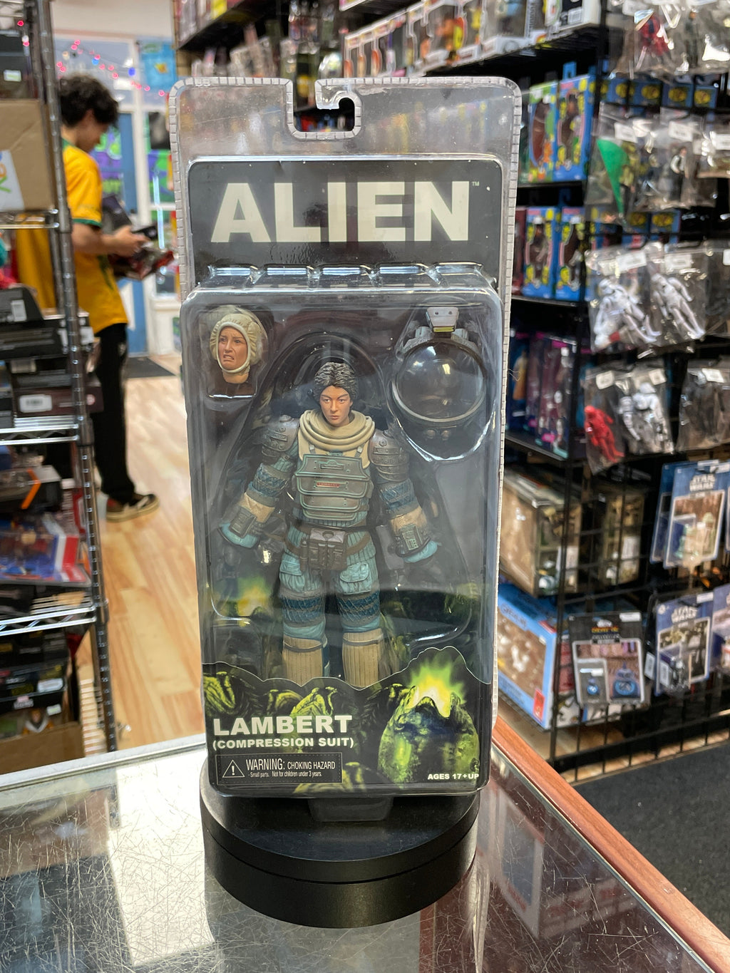 Lambert Compression Suit (Alien, NECA) **SEALED** product image 1, provided for visual reference and product detail review