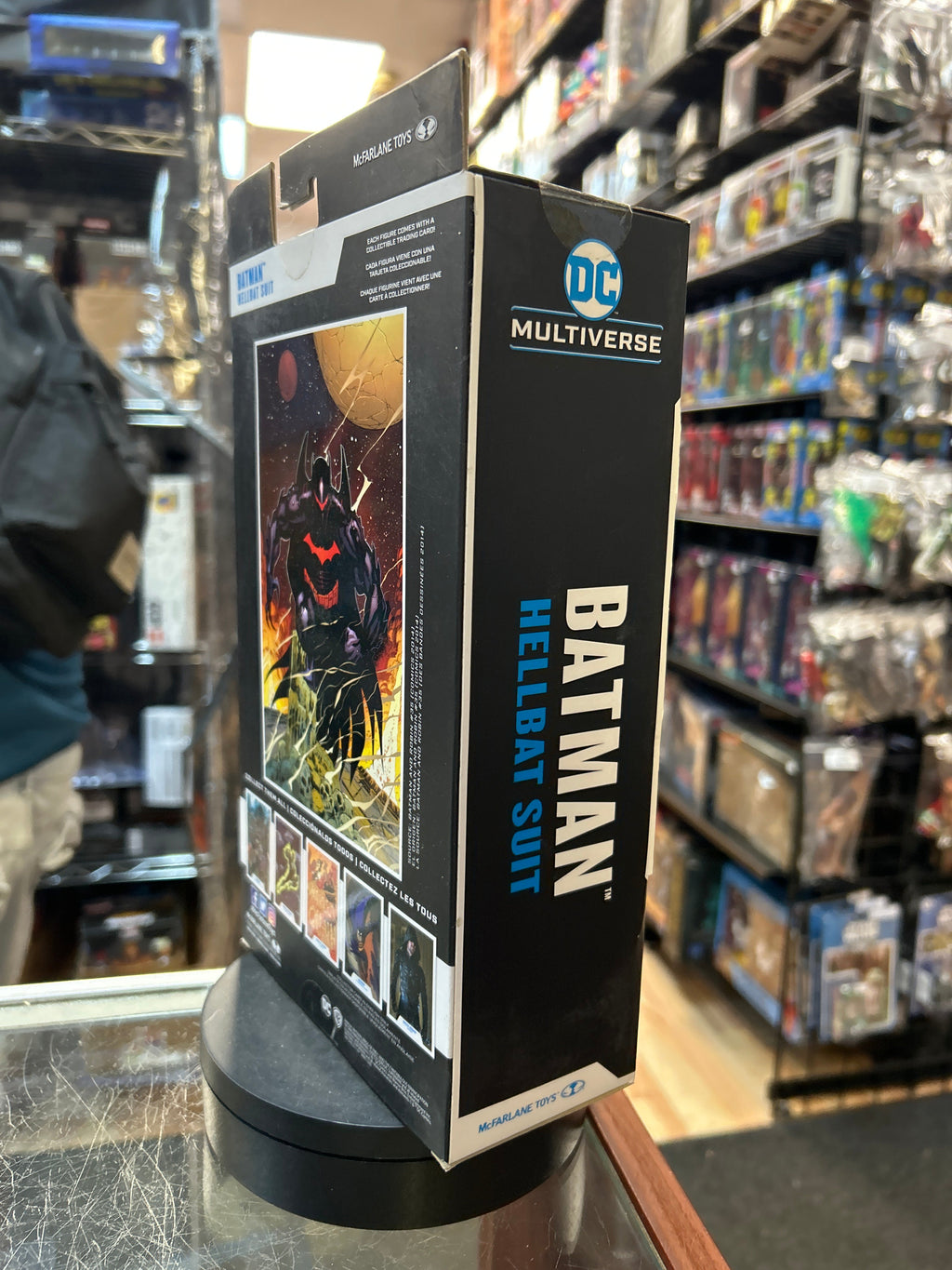 Hellbat Batman (DC Multiverse, McFarlane) **SEALED** product image 3, provided for visual reference and product detail review