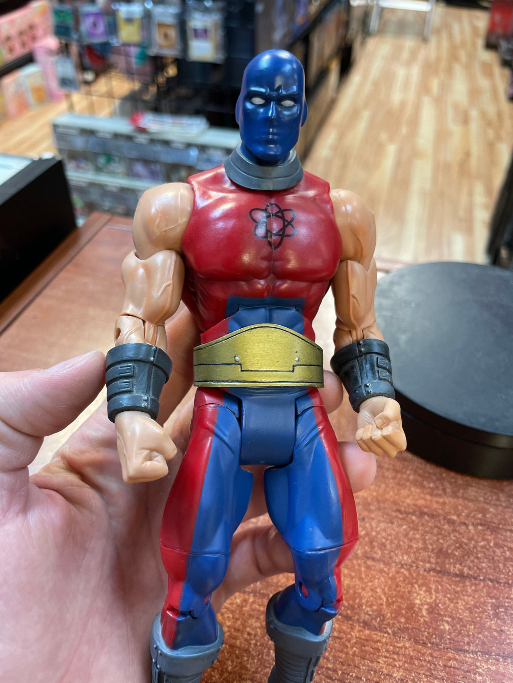 Atom Smasher Collect & Connect 10” DCUC Wave 7 BAF (DC Universe Classics, Mattel) COMPLETE product image 4, provided for