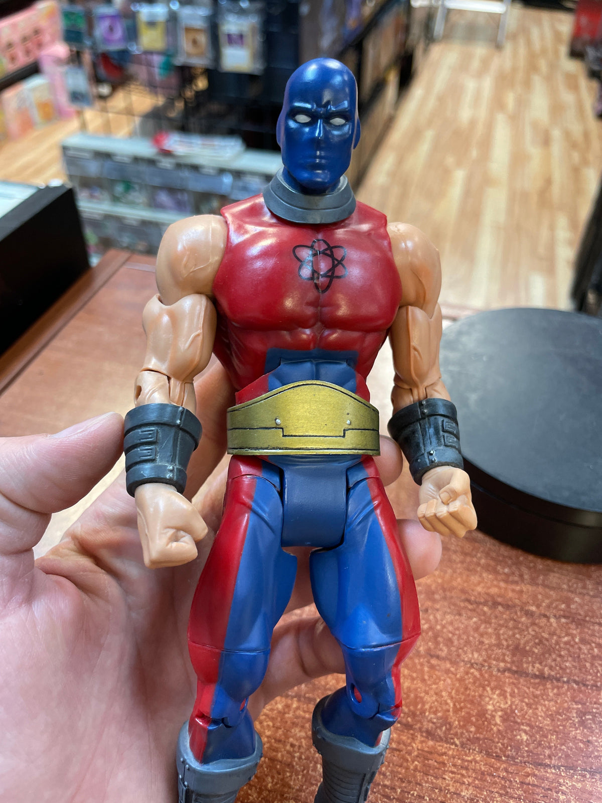 Atom Smasher Collect & Connect 10” DCUC Wave 7 BAF (DC Universe Classics, Mattel) COMPLETE product image 4, provided for