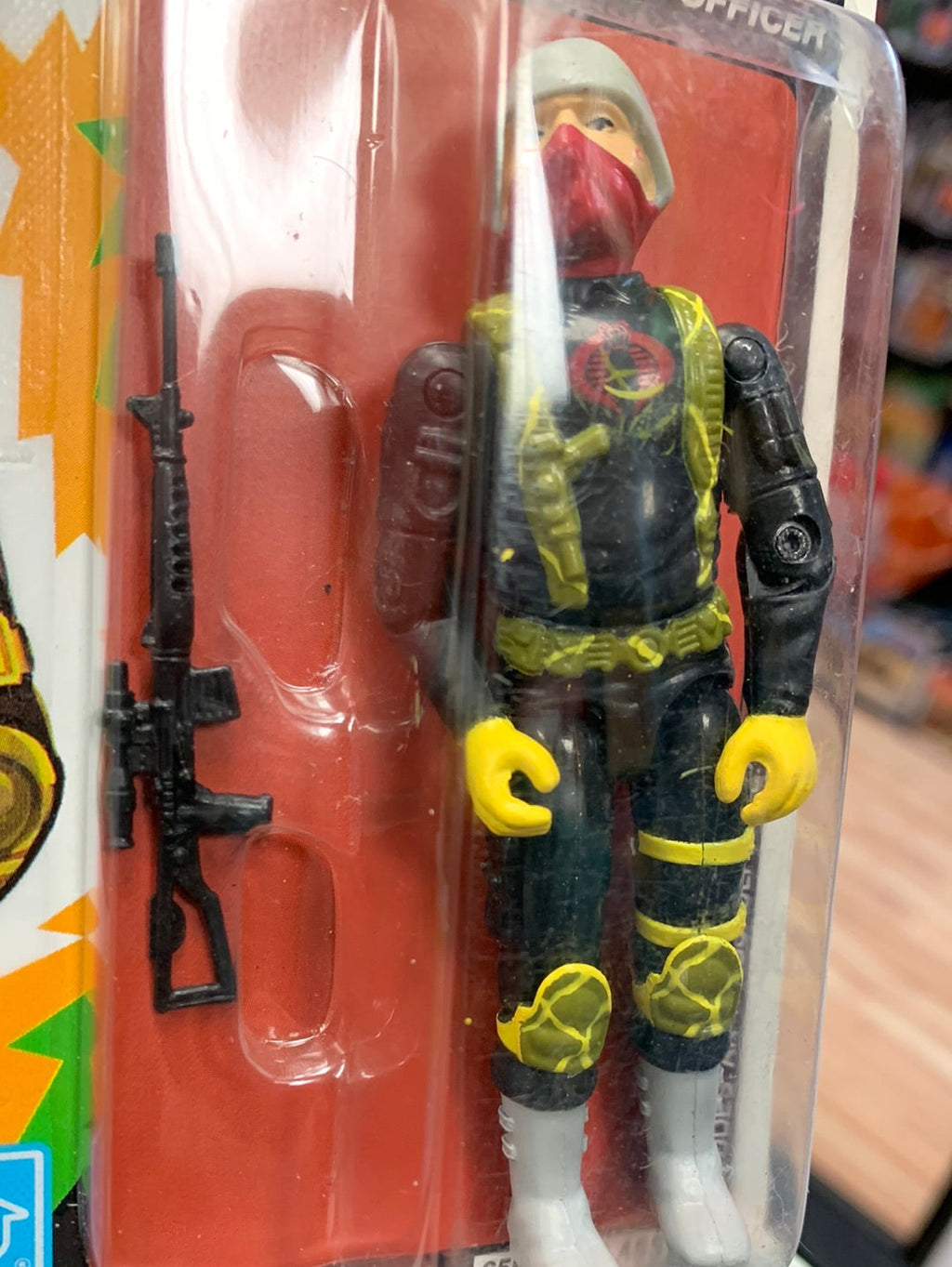 Python Patrol Python Patrol Officer AA (Vintage GI Joe, Hasbro) Sealed product image 12, provided for visual reference and
