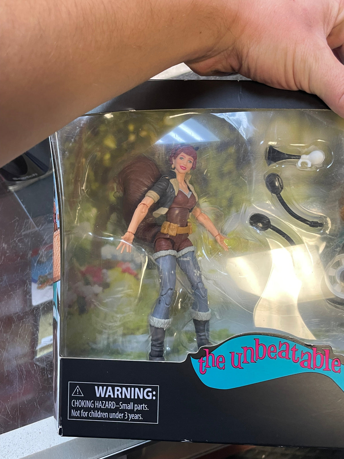 Squirrel Girl Deluxe (Marvel Legends, Hasbro) **SEALED** product image 4, provided for visual reference and product detail