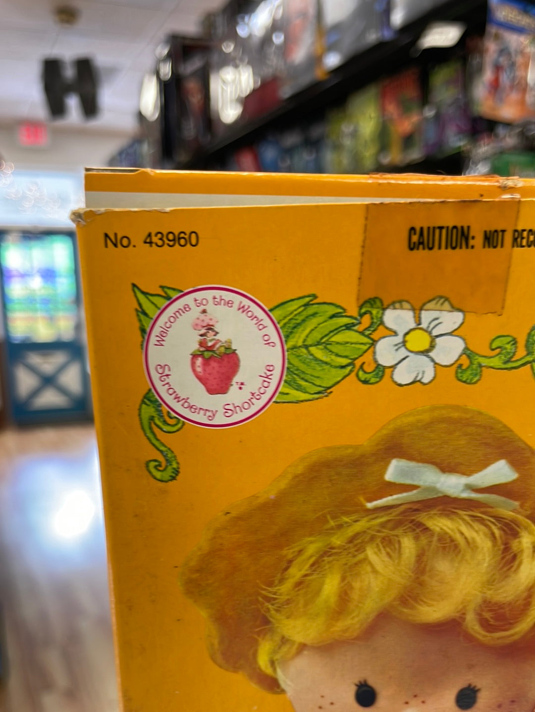 Butter Cookie with Jelly Bear (Vintage Strawberry Shortcake, Kenner) Open Box product image 7, provided for visual reference