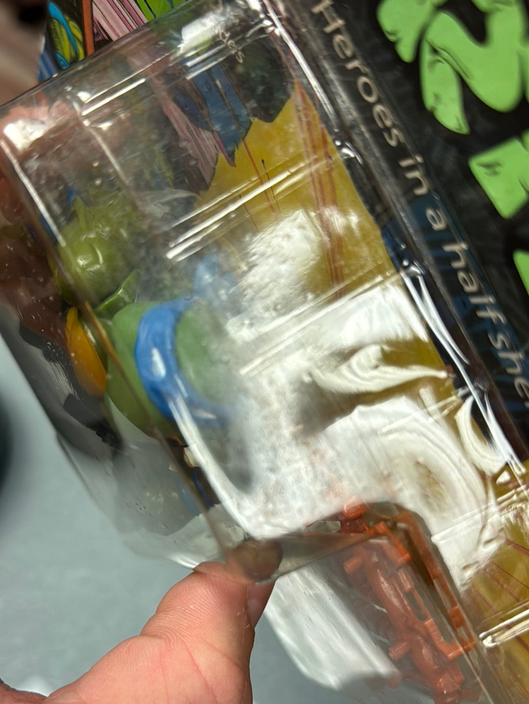 Soft Head 10 Back Leonardo 0118 (Vintage TMNT Ninja Turtles, Playmates) Sealed product image 19, provided for visual
