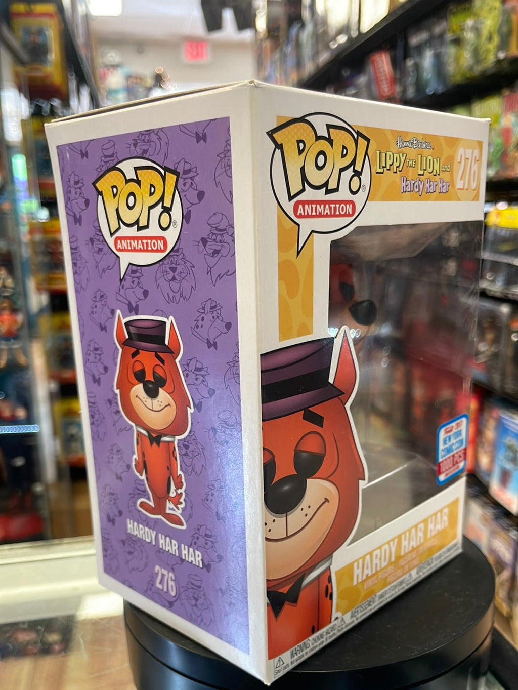 Hardy Har Har 276 NYCC 2017 (Funko Pop! Hanna Barbera) product image 5, provided for visual reference and product detail