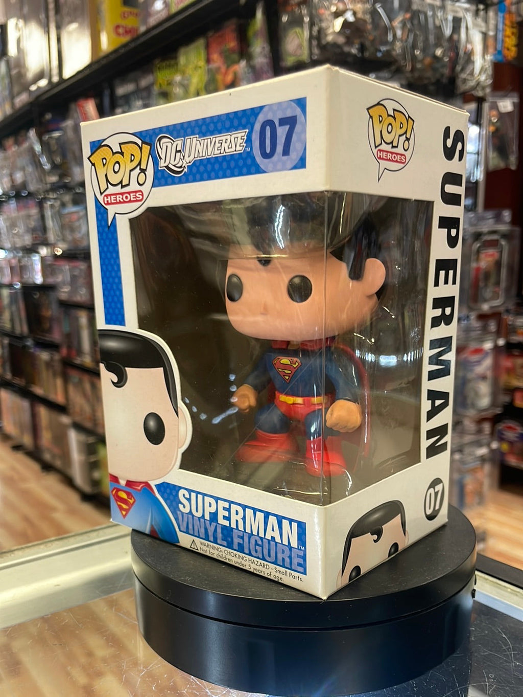 Superman 07 Large Font (Funko Pop! DC Universe) product image 6, provided for visual reference and product detail review
