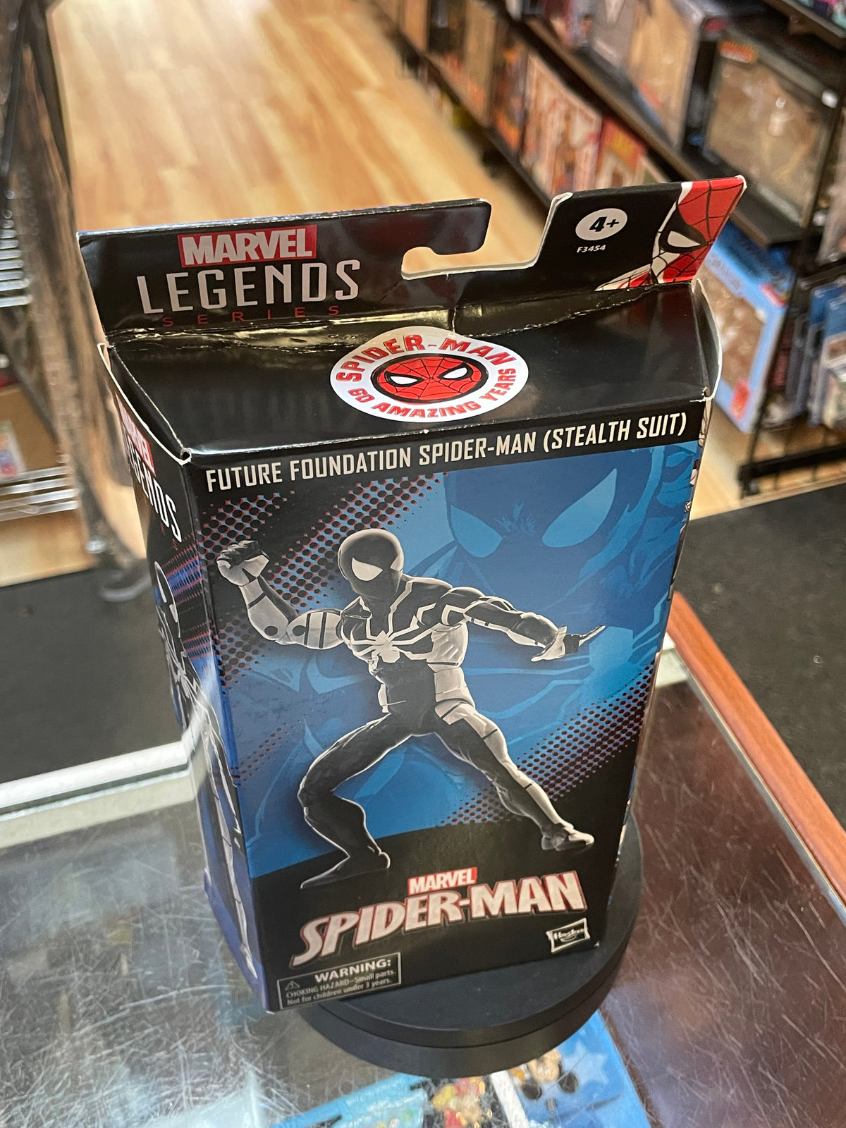 Future Foundation Spider-Man (Marvel Legends, Hasbro) *SEALED* product image 3, provided for visual reference and product