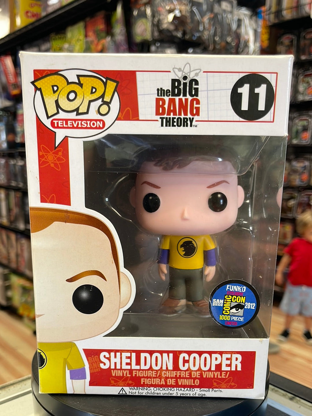 Hawkman Sheldon Cooper #11 SDCC Exclusive (Funko Pop! Big Bang Theory) product image 1, provided for visual reference and
