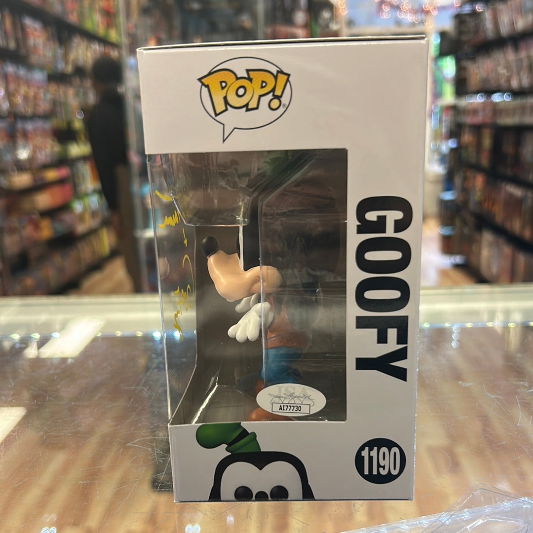 Goofy signed by Bill Farmer (Funko Pop! Disney) *JSA* product image 3, provided for visual reference and product detail
