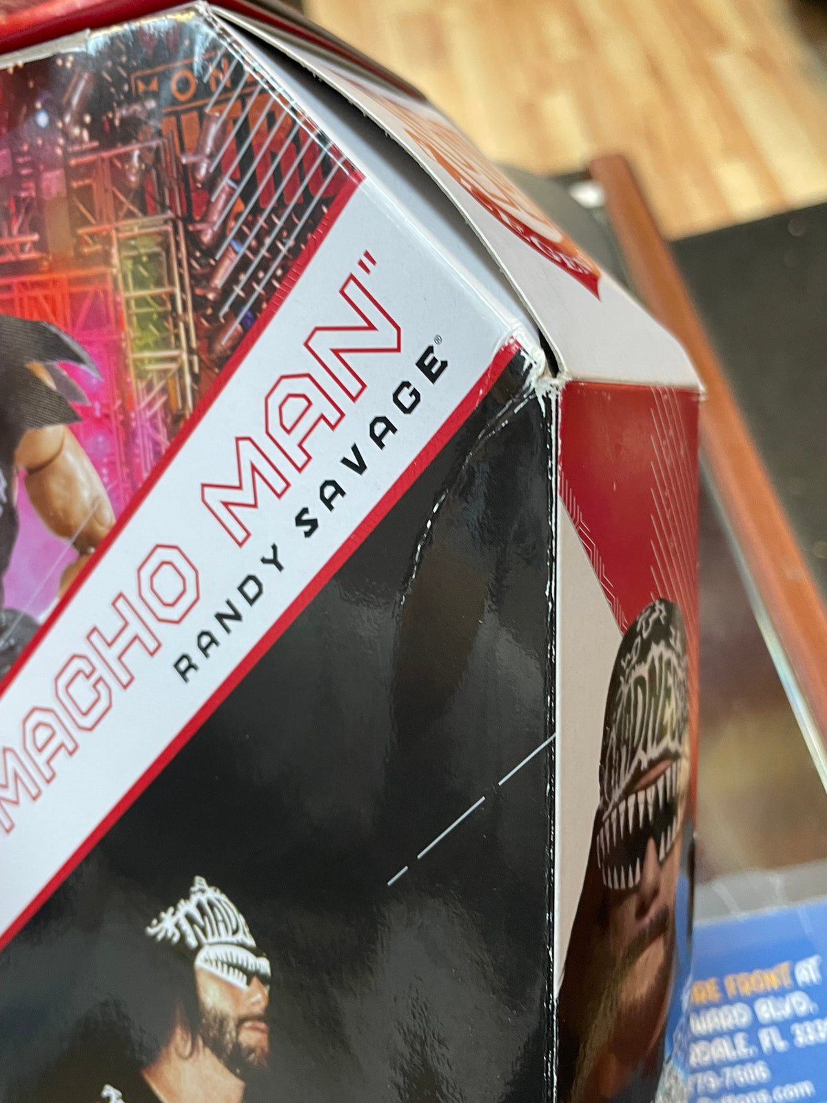 Macho Man Ultimate (WWE Ultimates, Mattel) **SEALED** product image 4, provided for visual reference and product detail
