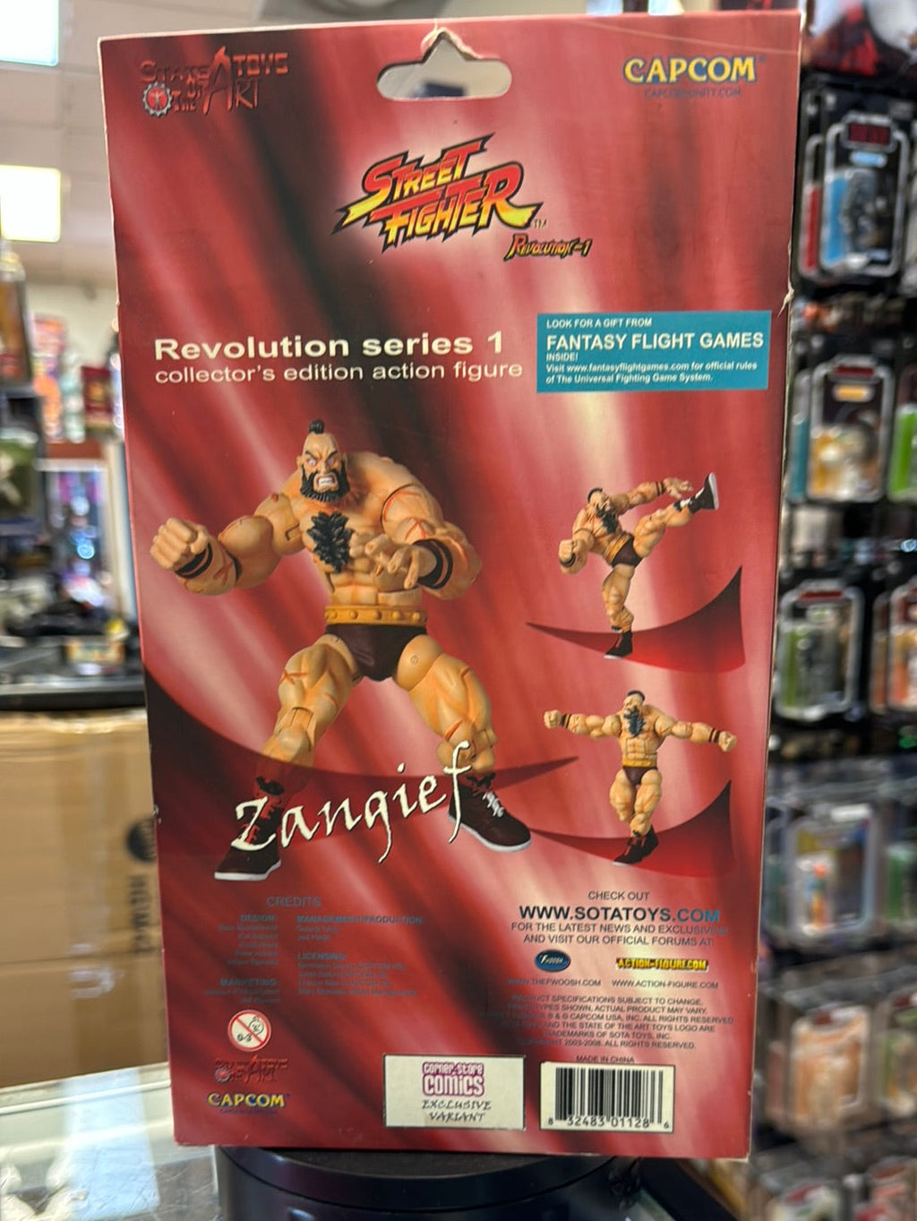 Revolution Series Zangief (Street Fighter V, State of the Art) product image 15, provided for visual reference and product