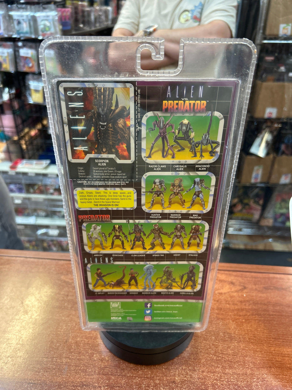 Scorpion Alien (NECA, Aliens) **SEALED** product image 4, provided for visual reference and product detail review