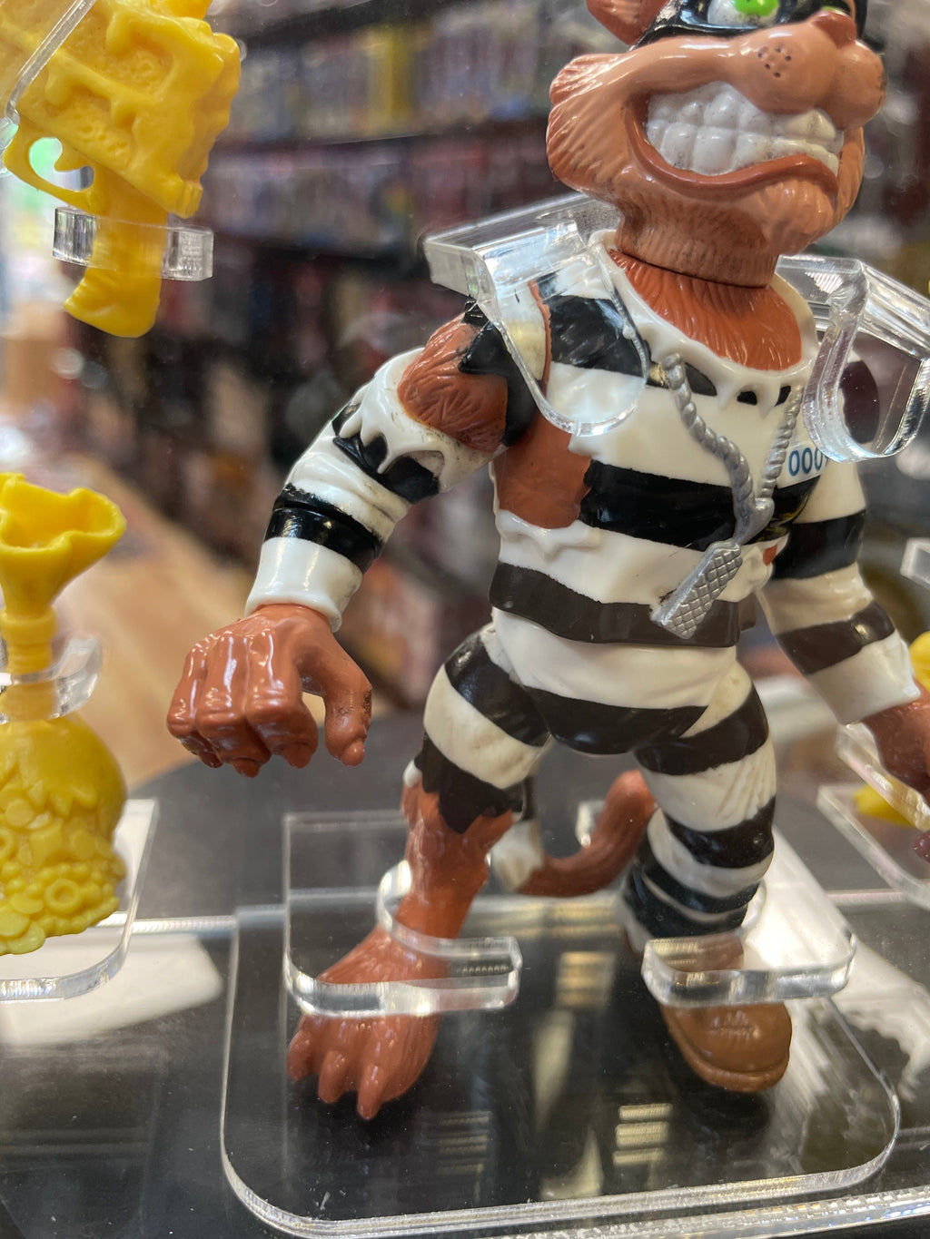 1993 Scratch The Cat **CAS GRADED 70.5** (Teenage Ninja Turtles, Playmates Toys) LOOSE product image 6, provided for visual