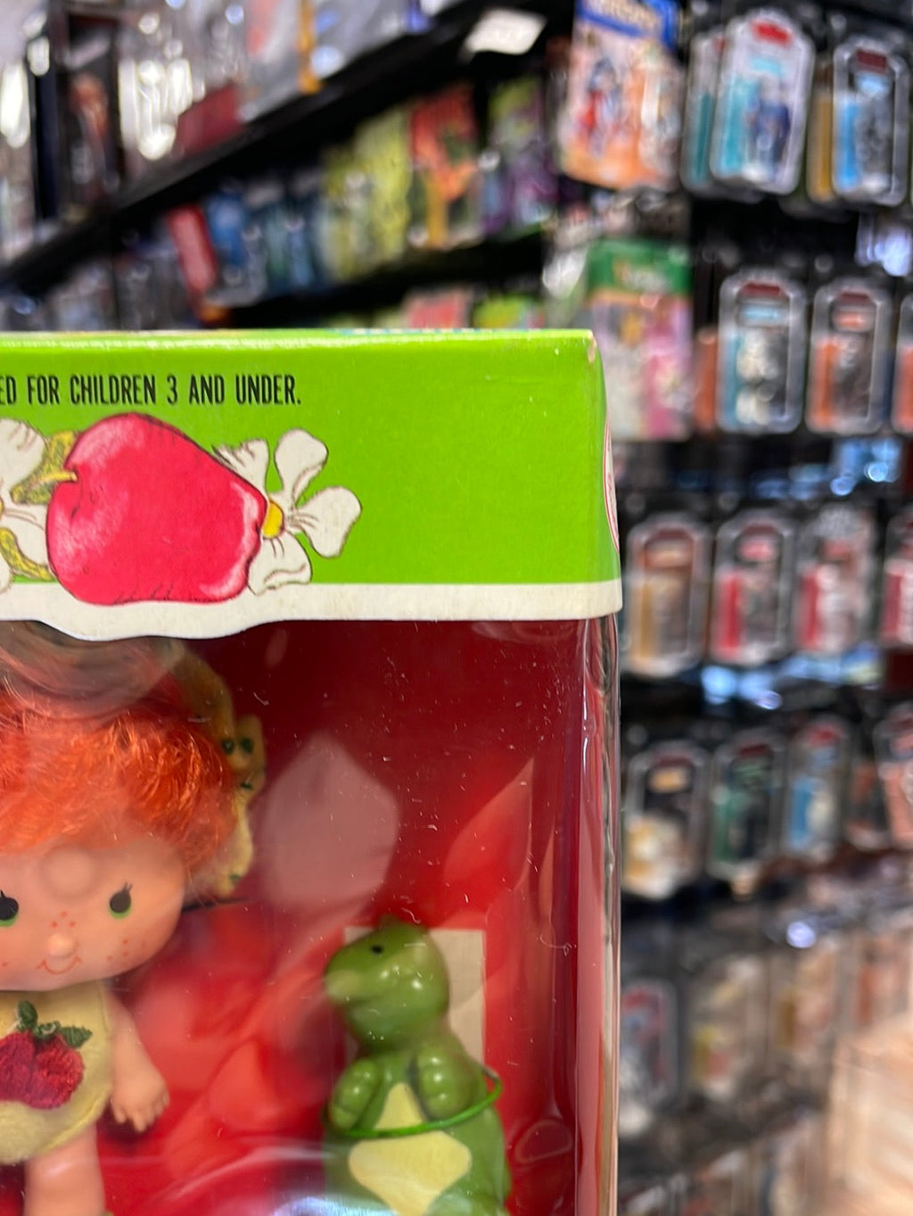 Apple Dumplin with Tea Time Turtle (Vintage Strawberry Shortcake, Kenner) Sealed product image 3, provided for visual