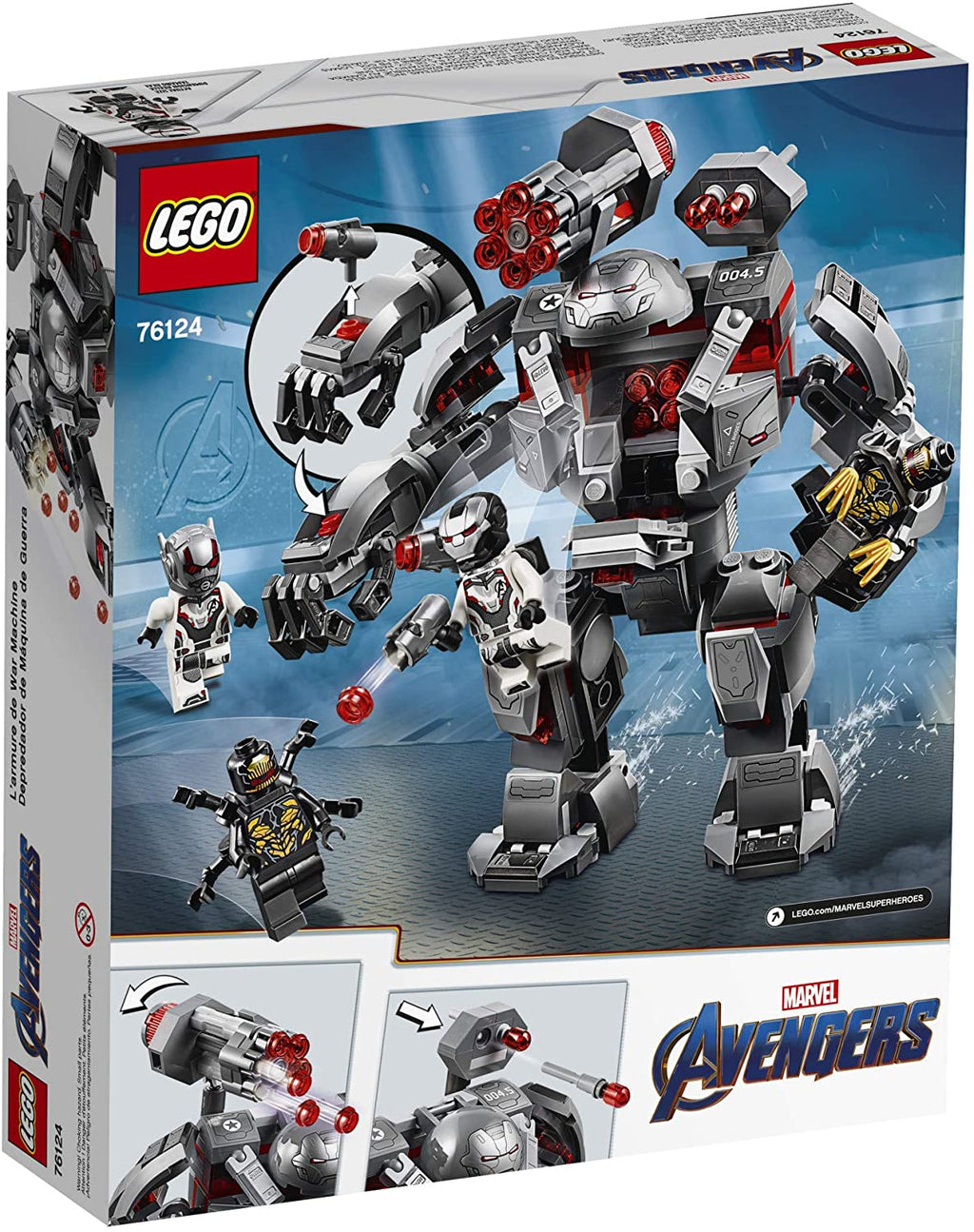 76124 War Machine Buster (Retired) (New Sealed) product image 2, provided for visual reference and product detail review