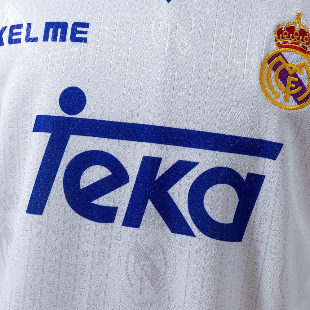 Real Madrid Jersey 1996-97 Home Retro Football Kit product image 6