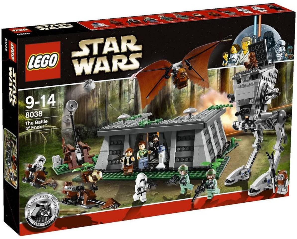 8038 The Battle of Endor (Retired) (New Sealed) product image 1, provided for visual reference and product detail review