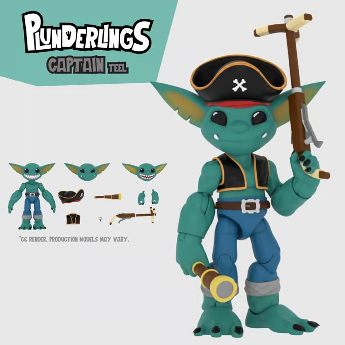 Captain Teel (Plunderlings, Lone Coconut) product image 1, provided for visual reference and product detail review