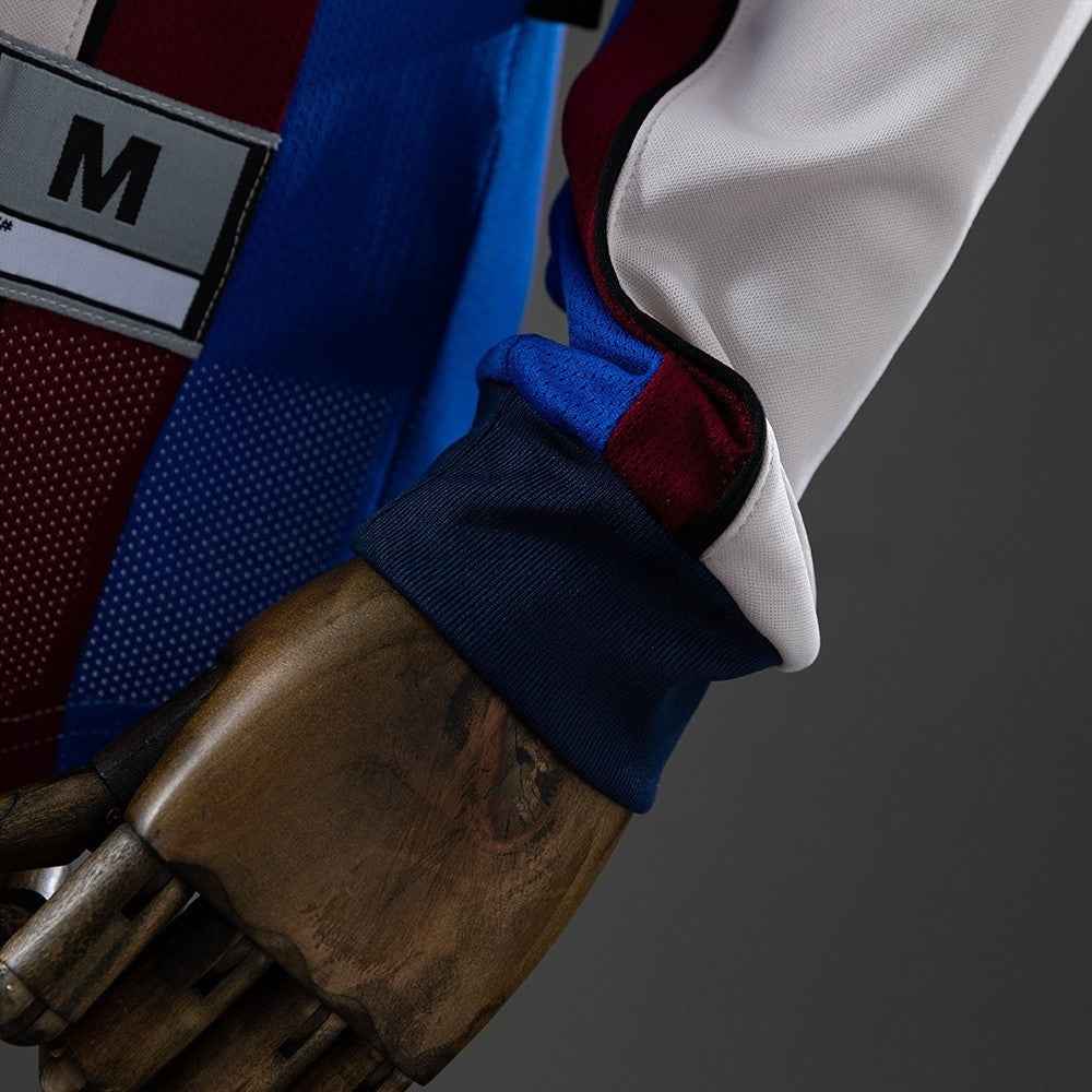 Barcelona Jersey 1998-01 Away Retro Football Kit Long product image 3