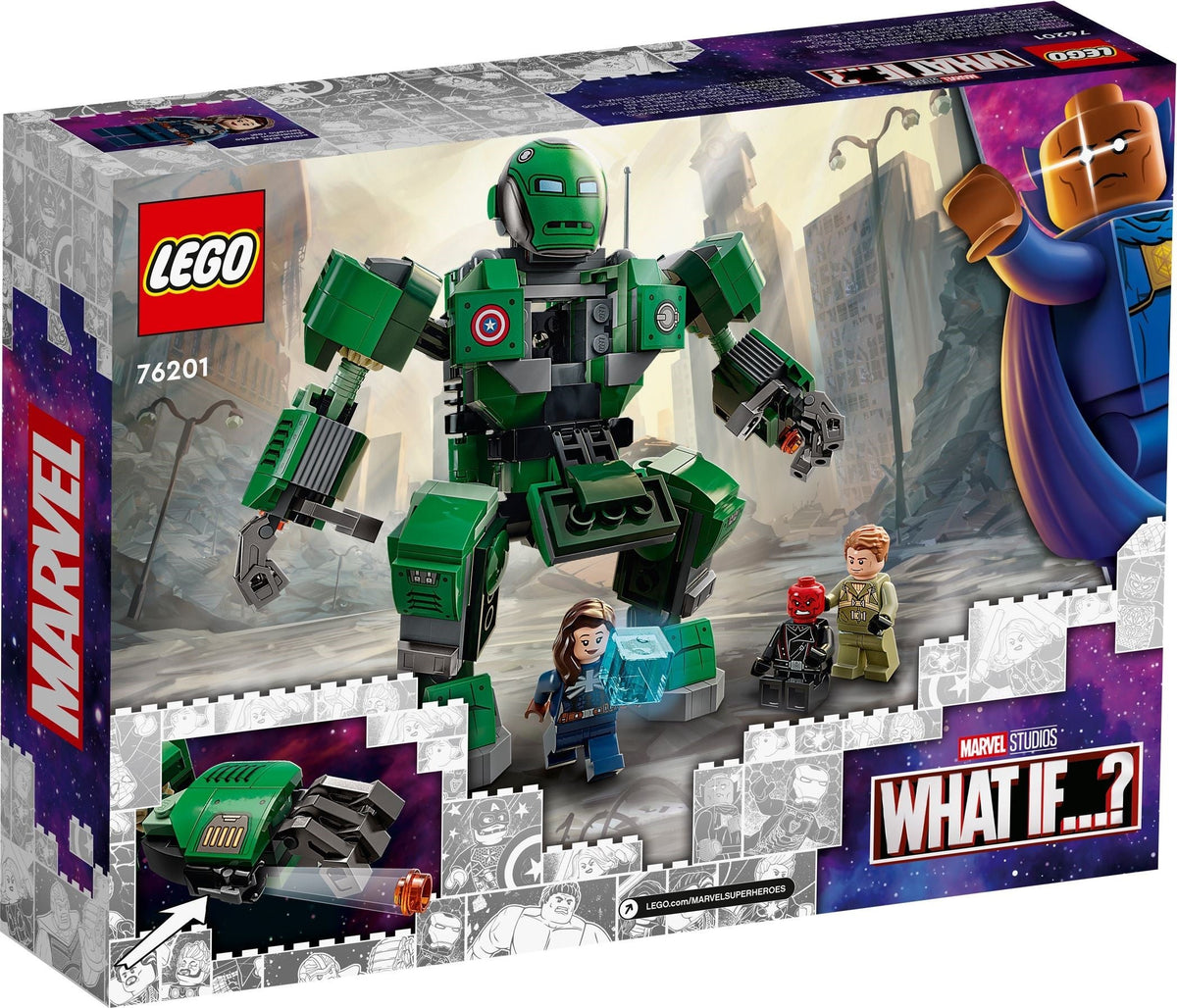 76201 Marvel Captain Carter & The Hydra Stomper (Retired) (New Sealed) product image 3, provided for visual reference and