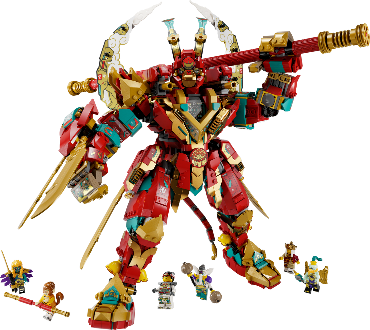 80045 Monkie Kid™ Monkey King Ultra Mech product image 2, provided for visual reference and product detail review