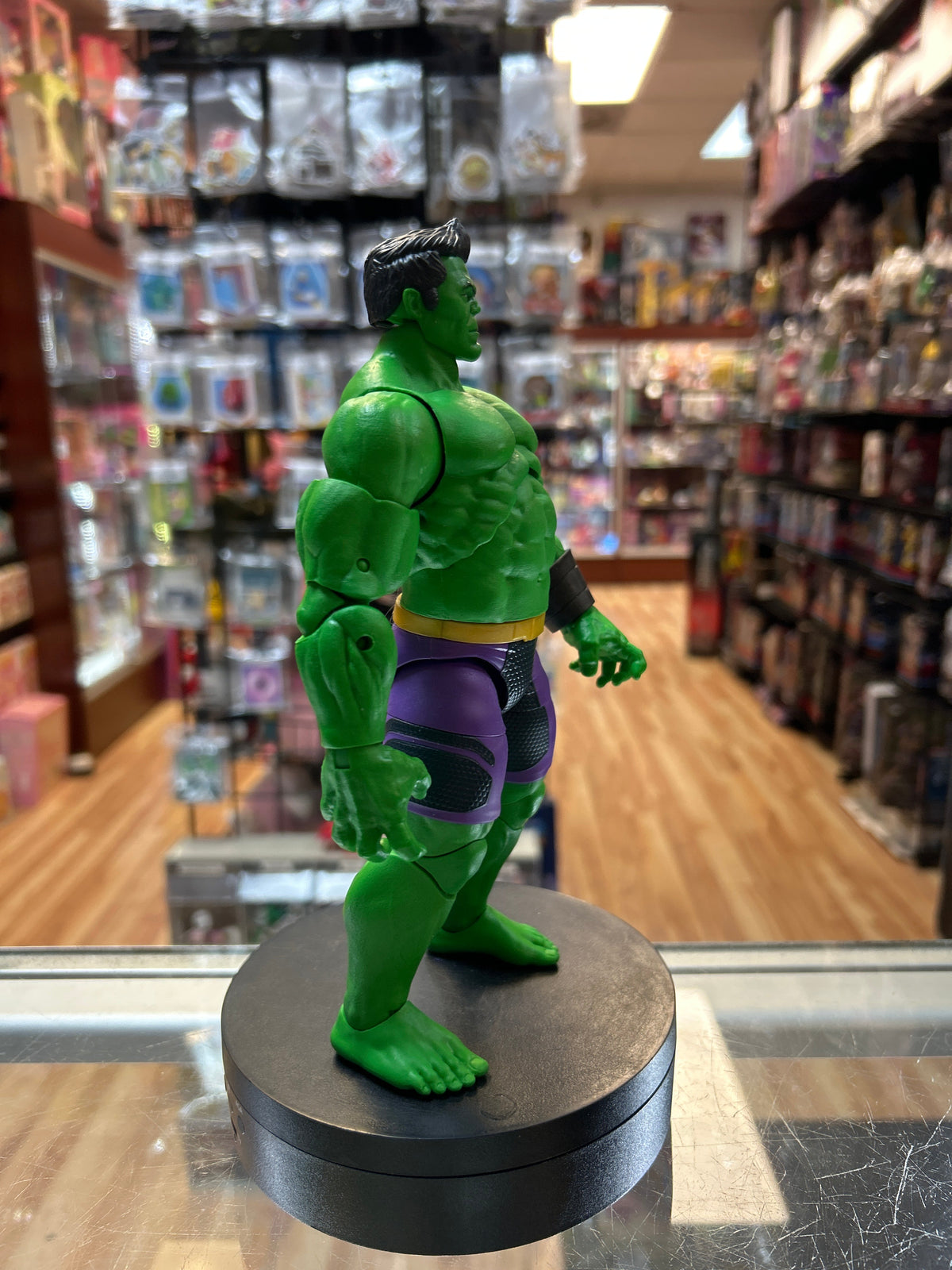 Totally Awesome Hulk -BAF- (Marvel Legends, Hasbro) product image 2, provided for visual reference and product detail review