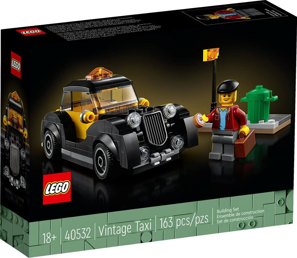 40532 Vintage Taxi (Retired) (New Sealed) product image 1, provided for visual reference and product detail review