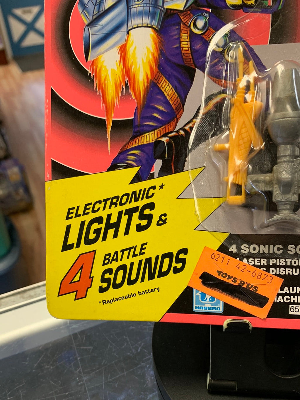 Sonic Fighters Major Bludd (Vintage GI Joe, Hasbro) Sealed product image 6, provided for visual reference and product detail
