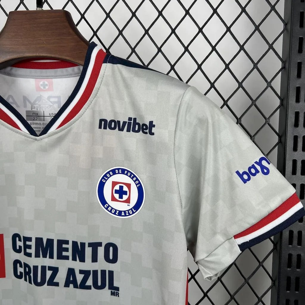 Kids Cruz Azul Jersey 25/26 Away Football Kit Soccer product image 7