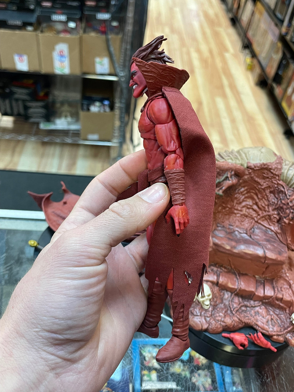 Mephisto With Throne (Marvel Legends, Hasbro) COMPLETE product image 7, provided for visual reference and product detail