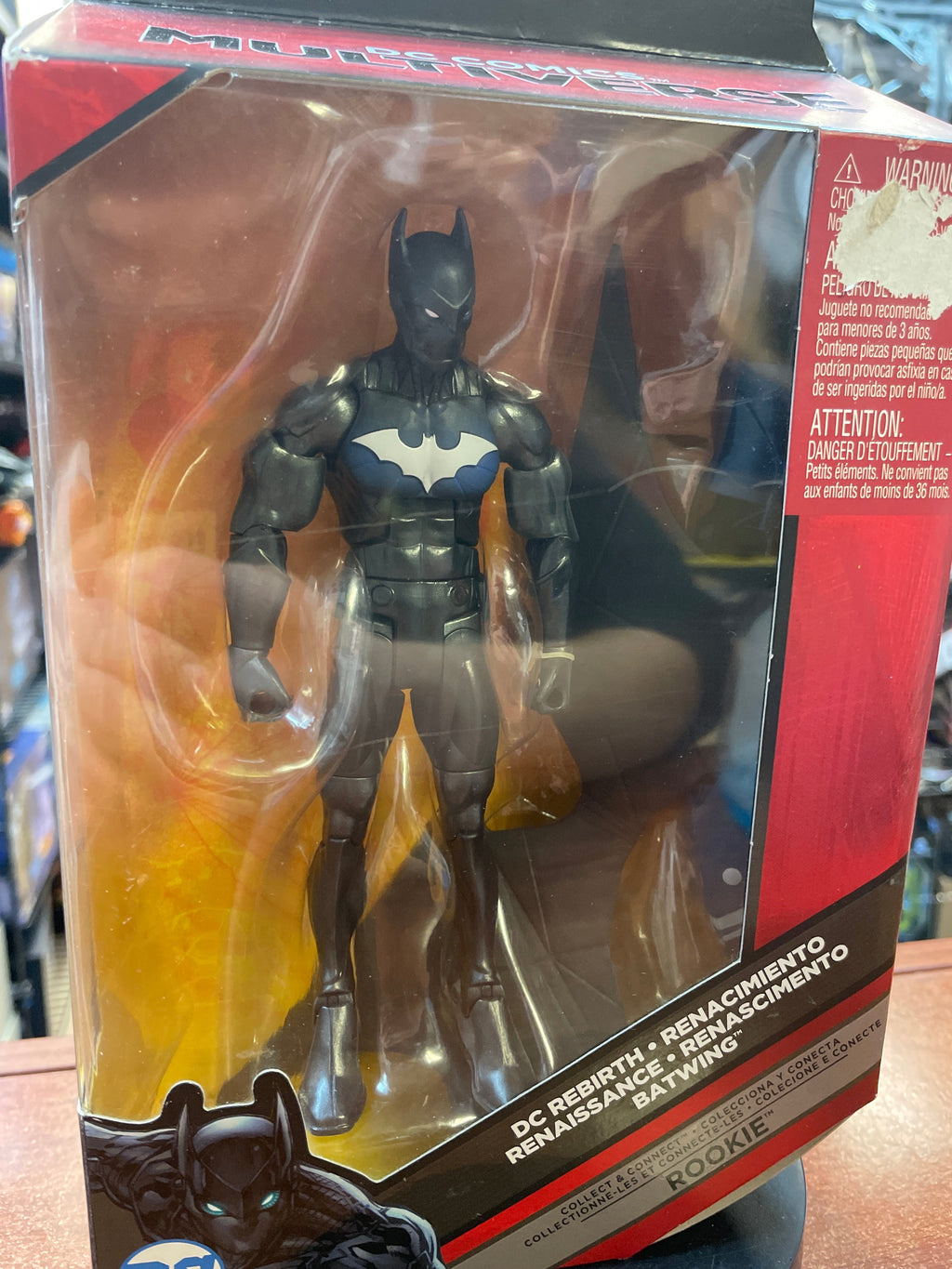 Batwing -BAF Rookie- (DC Multiverse, Mattel) **SEALED** product image 2, provided for visual reference and product detail