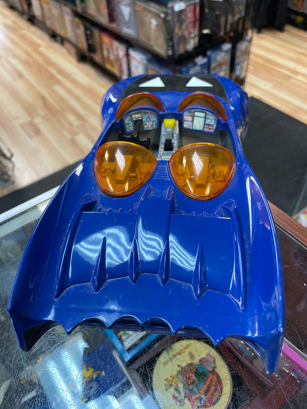 1984 DC Superpowers Batmobile (Vintage Batman, Kenner) COMPLETE product image 4, provided for visual reference and product