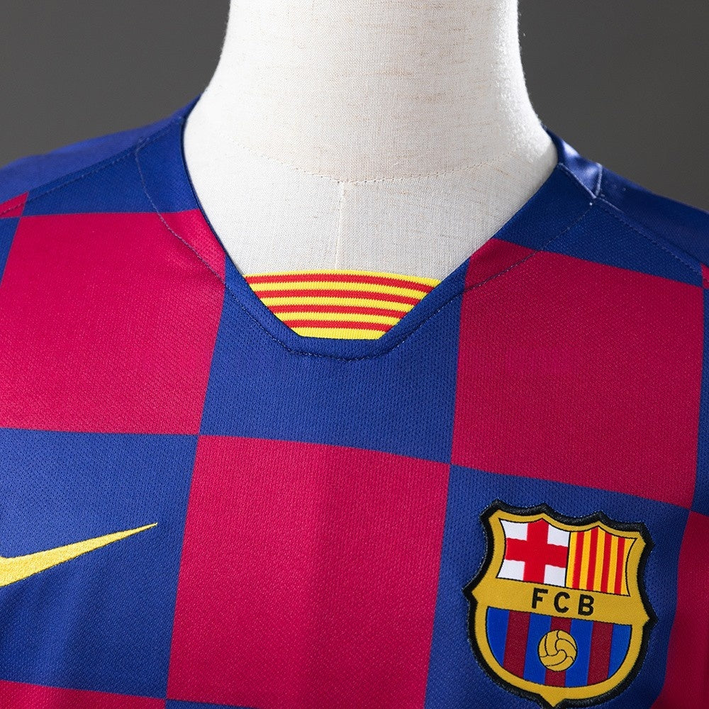 Barcelona Jersey 2019-20 Home Retro Football Kit product image 7