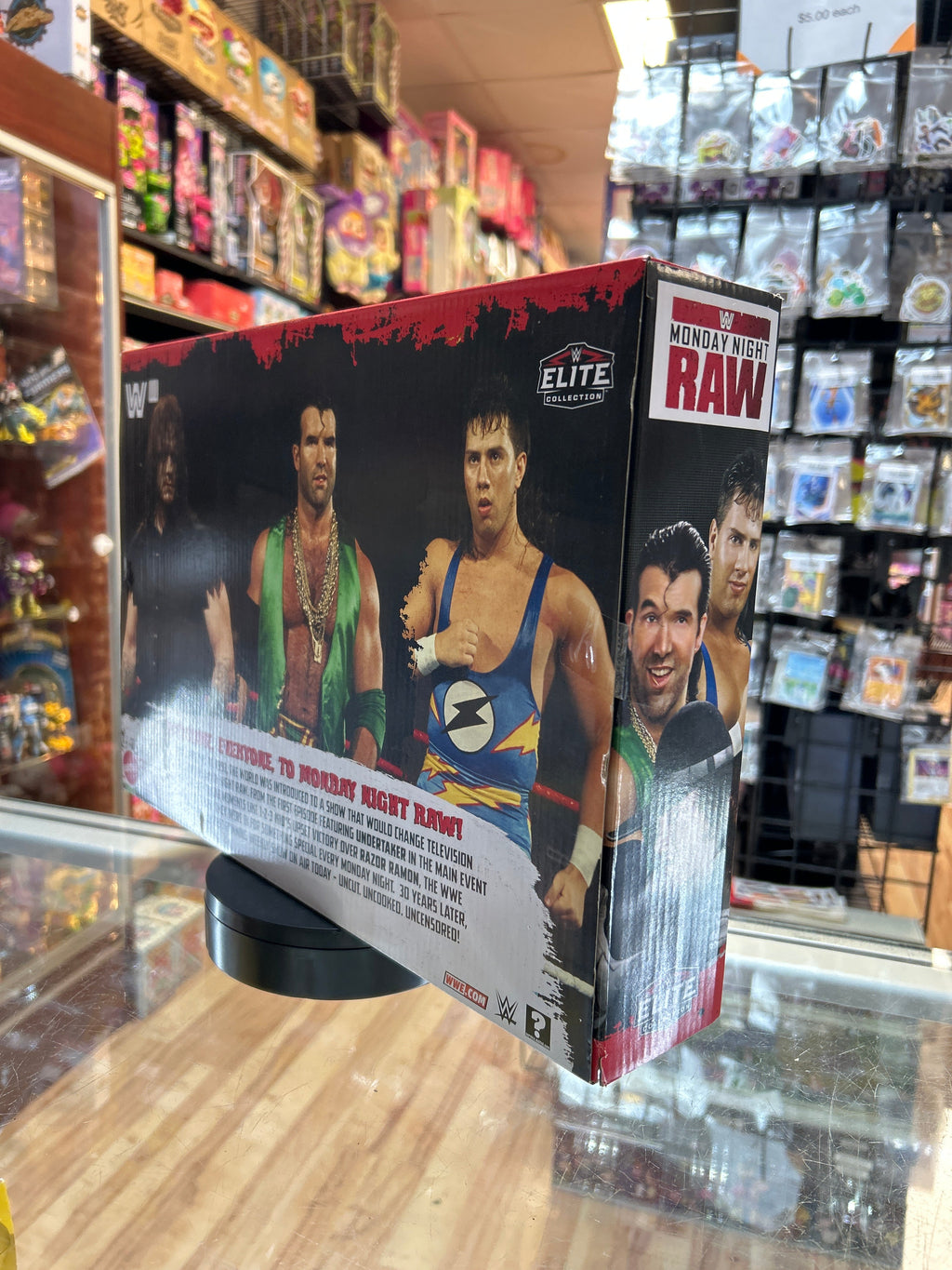 Undertaker, Razor Ramon, And 1-2-3 Kid 3-pack (Mattel, WWE Elite) **SEALED** product image 3, provided for visual reference
